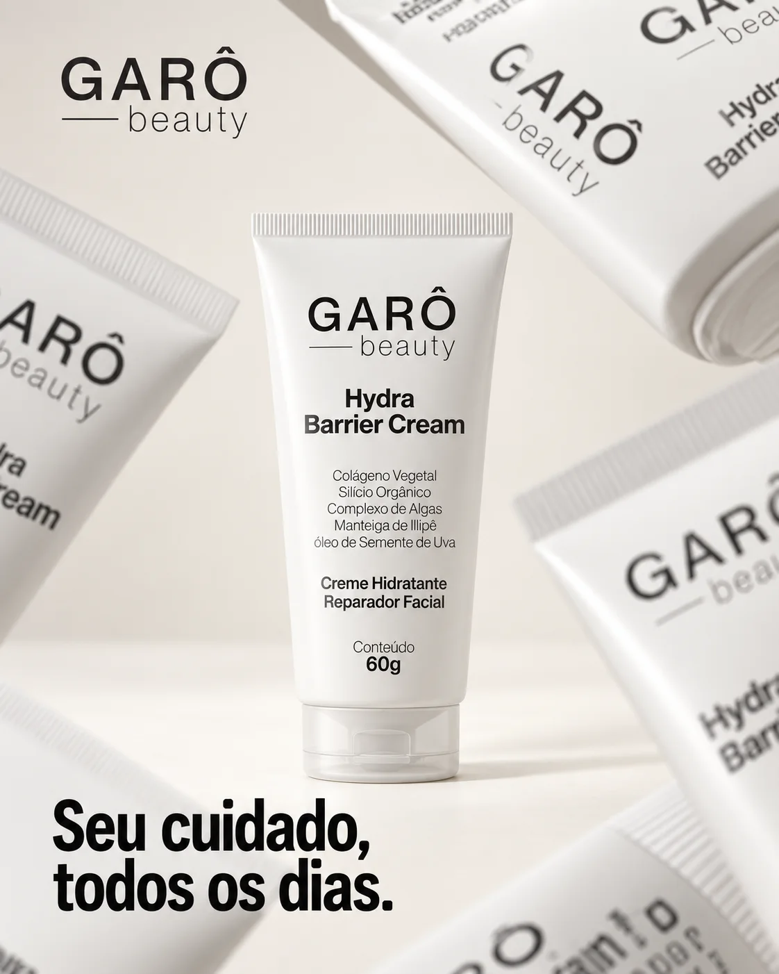 Garô — campanha de produto — lâmina 3 — estudo conceitual