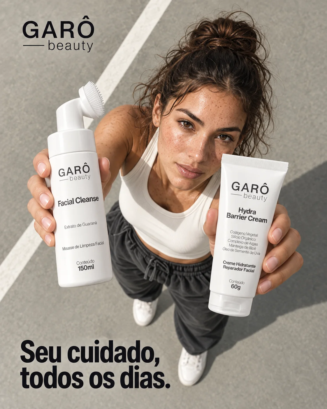 Garô — campanha de produto — lâmina 6 — estudo conceitual