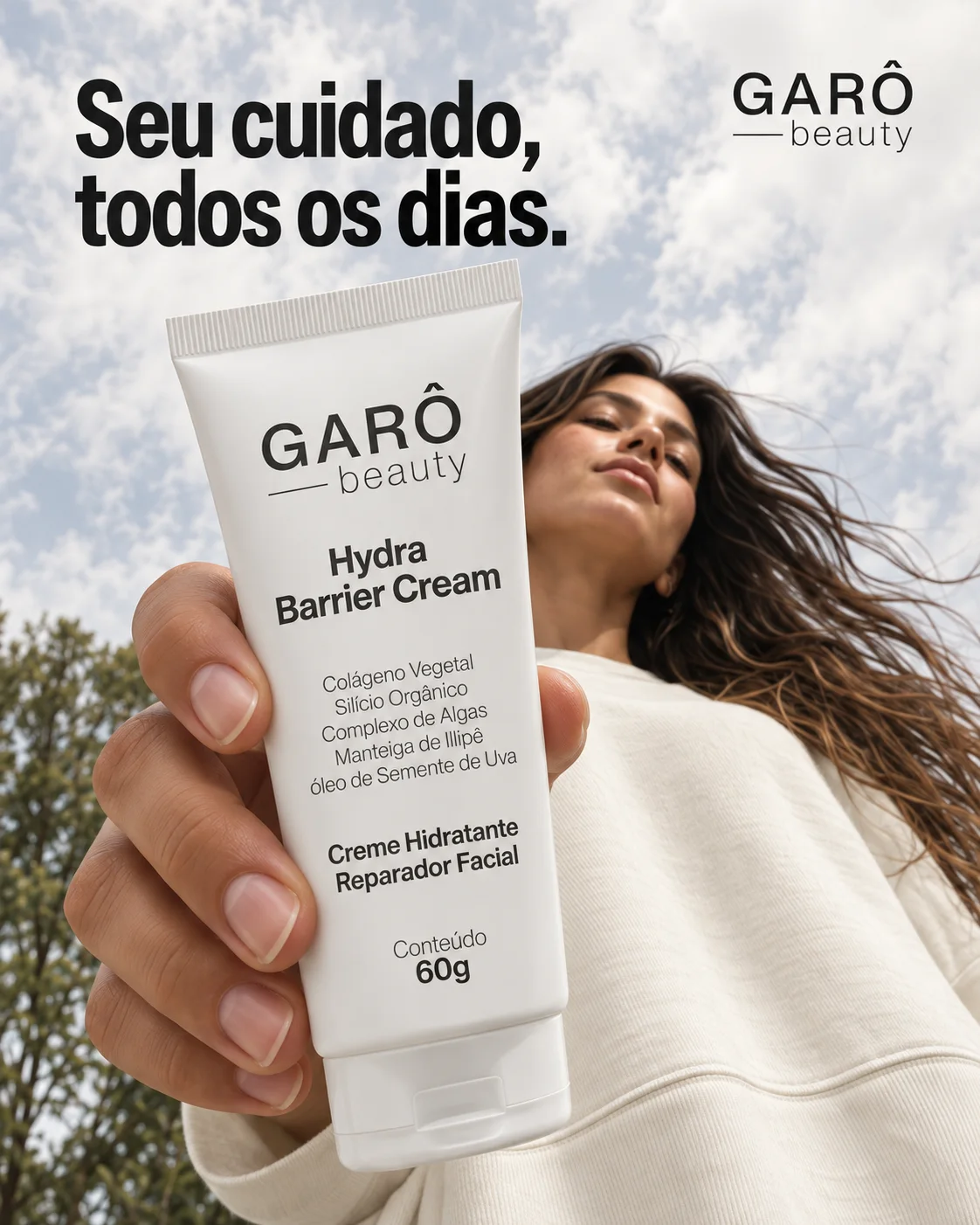Garô — campanha de produto — lâmina 2 — estudo conceitual