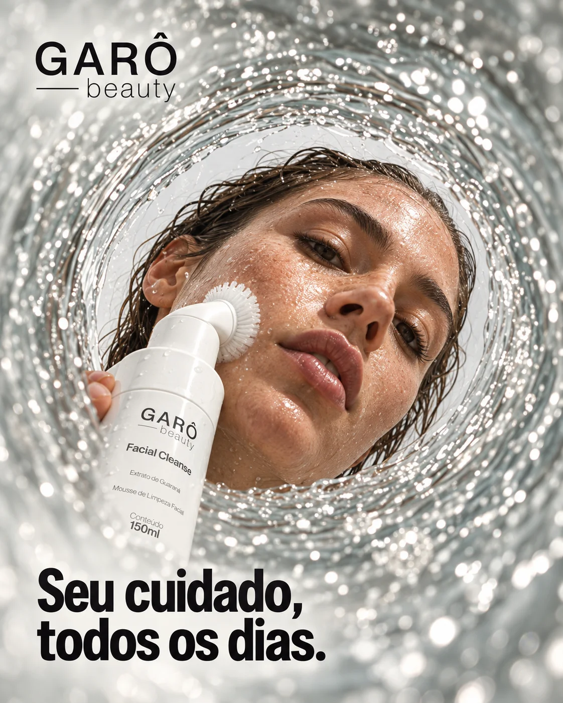 Garô — campanha de produto — lâmina 1 — estudo conceitual